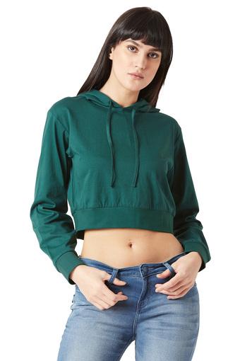 crop sweat shirt