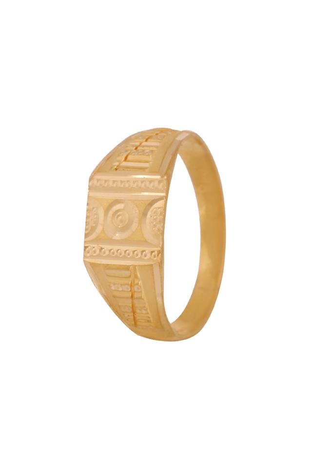 Buy WHP JEWELLERS Mens Yellow Gold Ring Size 22 GRGD15082608 Shoppers Stop