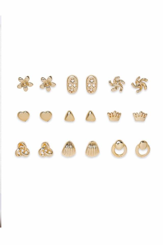 Gold earrings hot sale under 2000