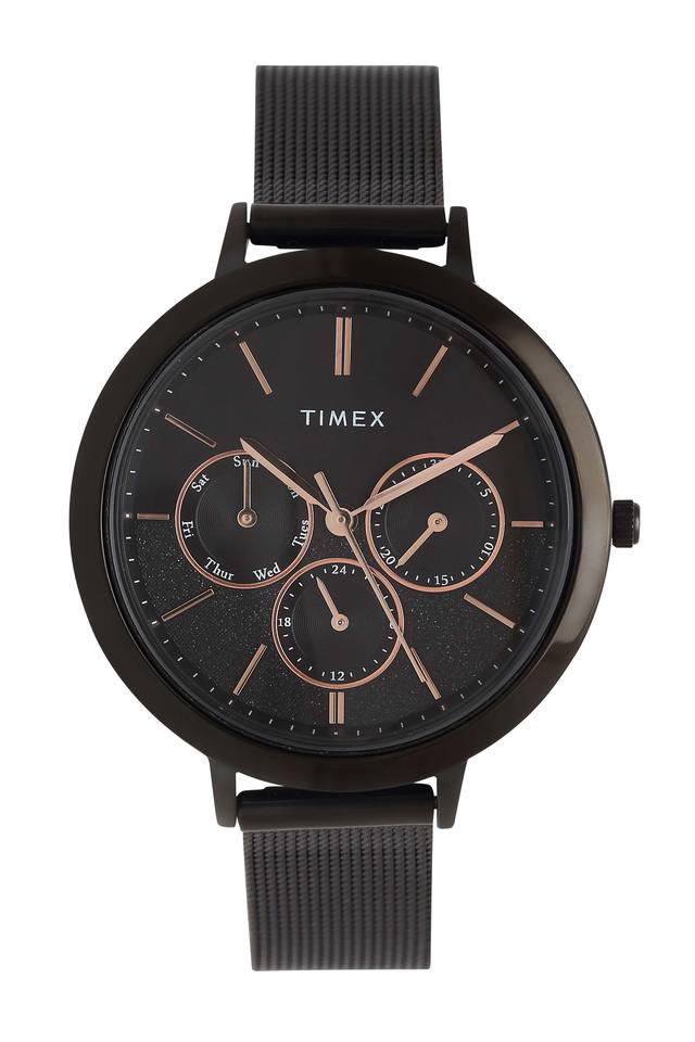 Timex women's 2025 black watch