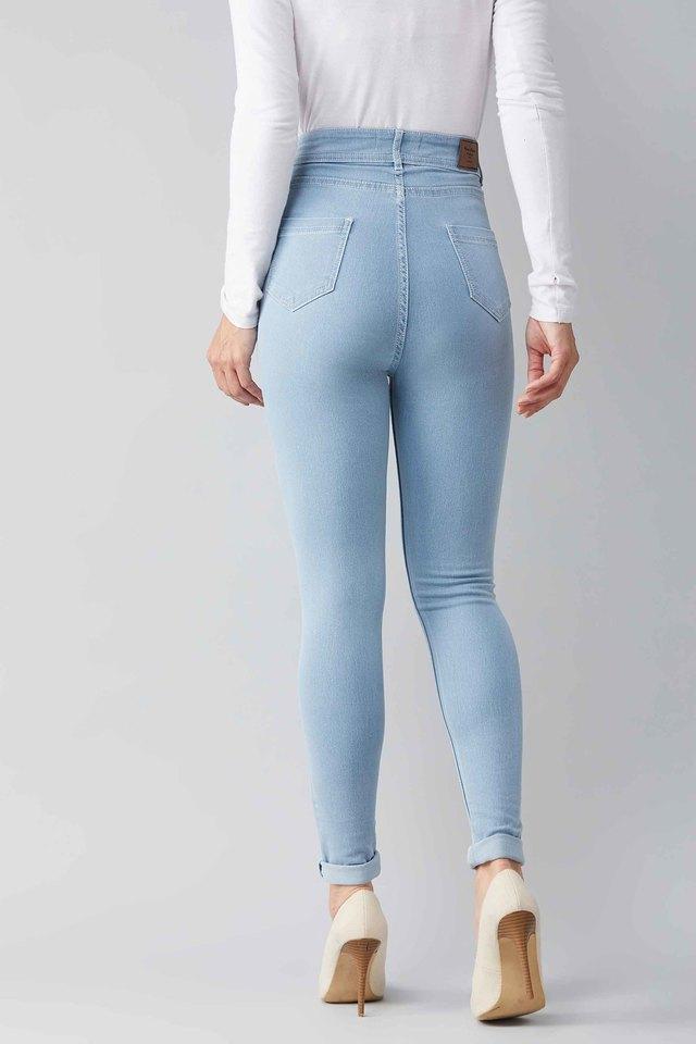 Skinny Fit Regular Denim Women's Jeans