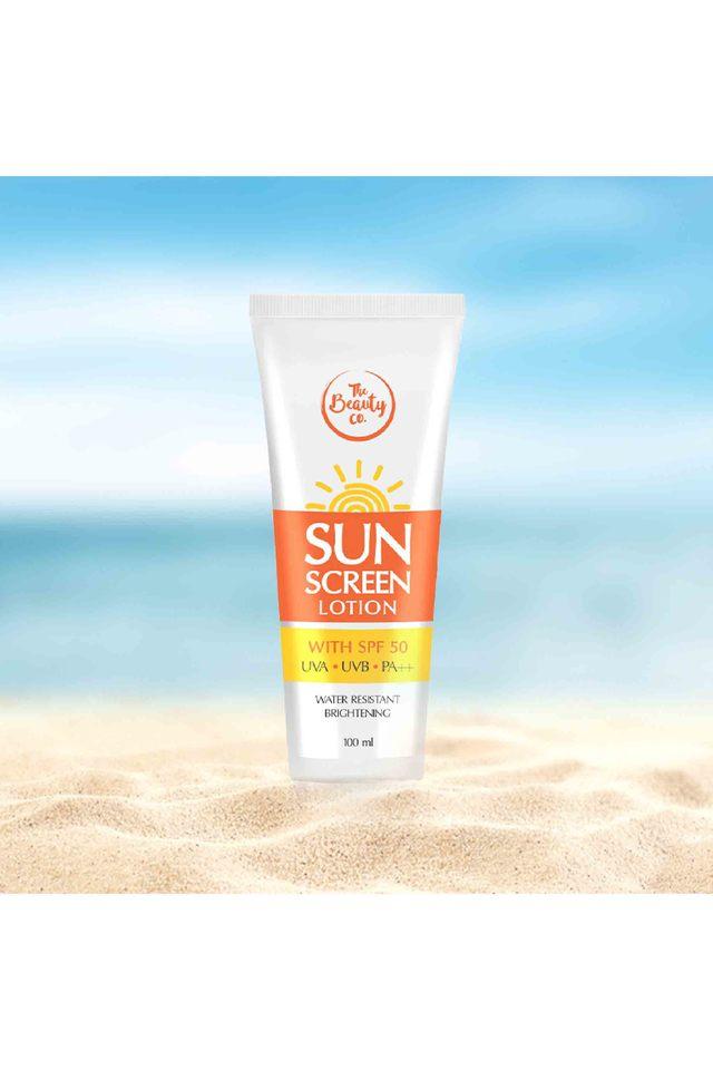 Sun deals blocker lotion