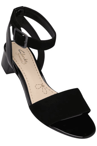 clarks heeled sandals