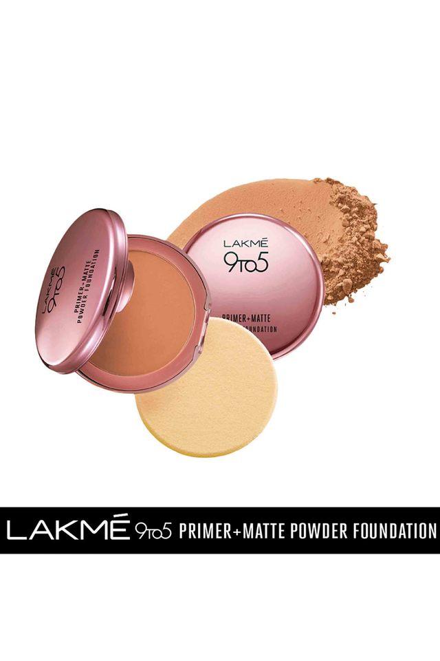 Buy LAKME 9 to 5 Primer + Matte Powder Foundation Compact Natural