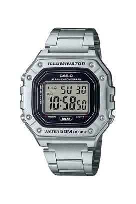 Buy CASIO Mens 40 49 mm Youth Silver Dial Metal Digital Watch