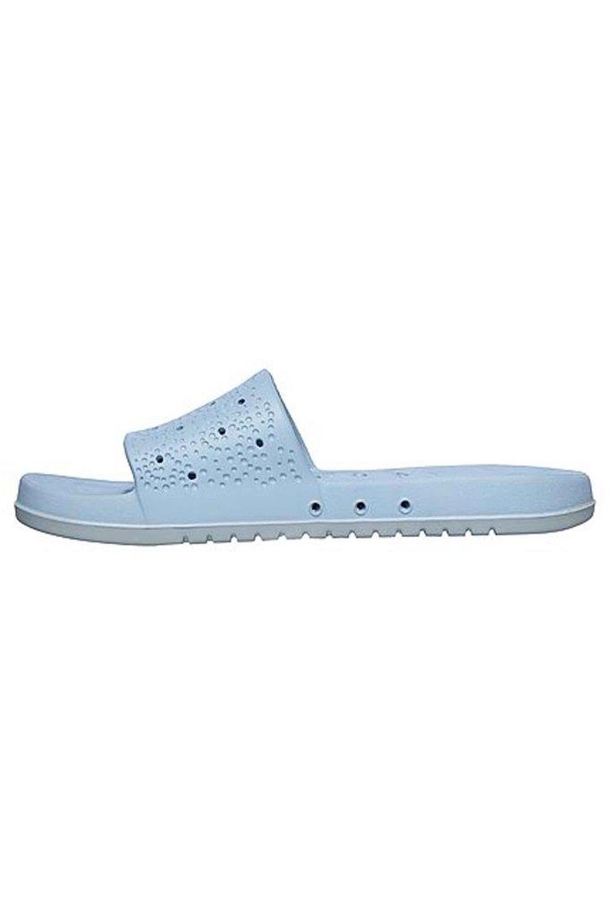 Blue skechers online sandals