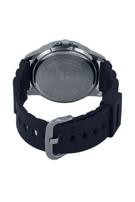 Buy CASIO Enticer 49 x 45 x 10.3 mm Black Dial Resin Analog Watch