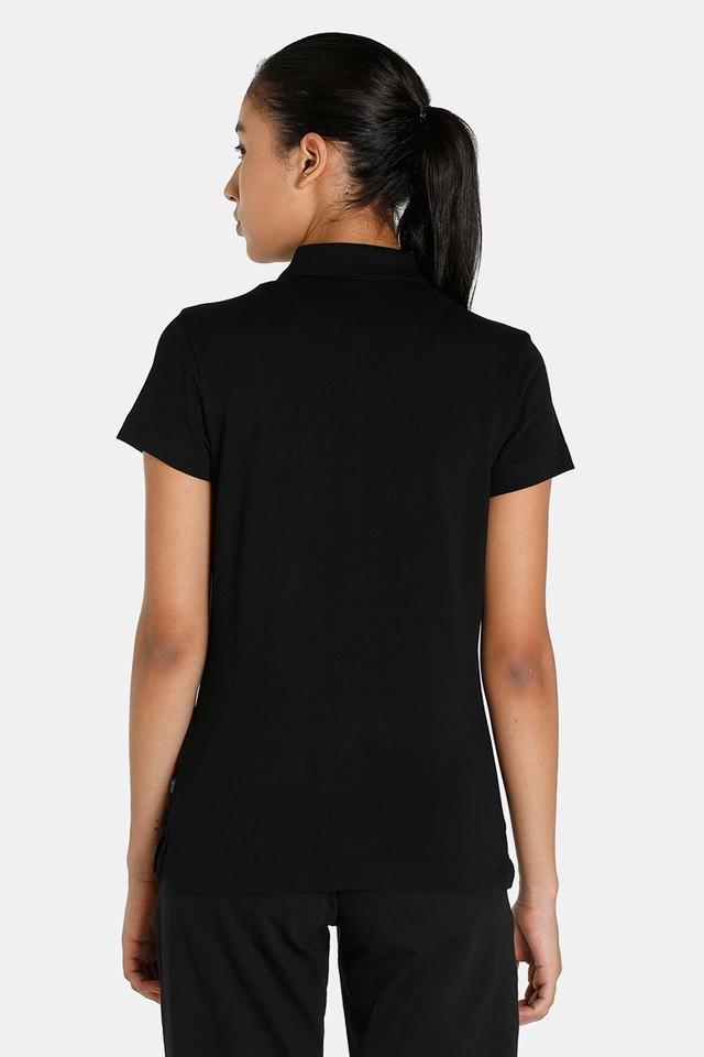 Puma black t shirts cheap for womens