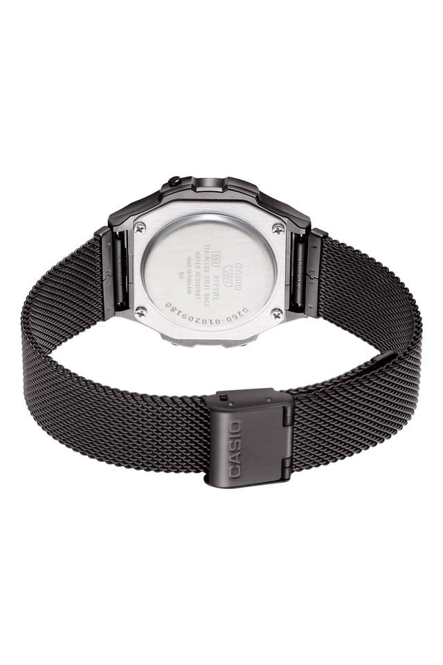 Casio best sale steel back