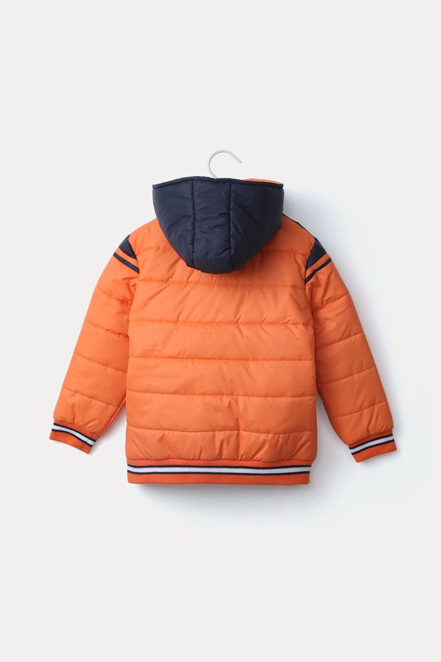 Buy STOP Color Block Polyester Hood Boys Jacket | Shoppers Stop