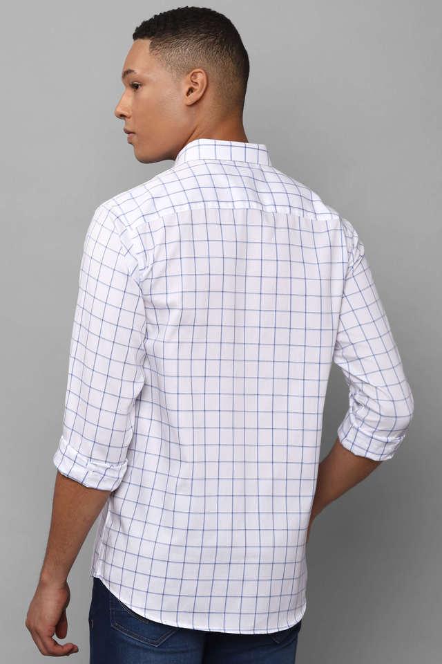 Checks Cotton Regular Fit Men's Work Wear Shirt