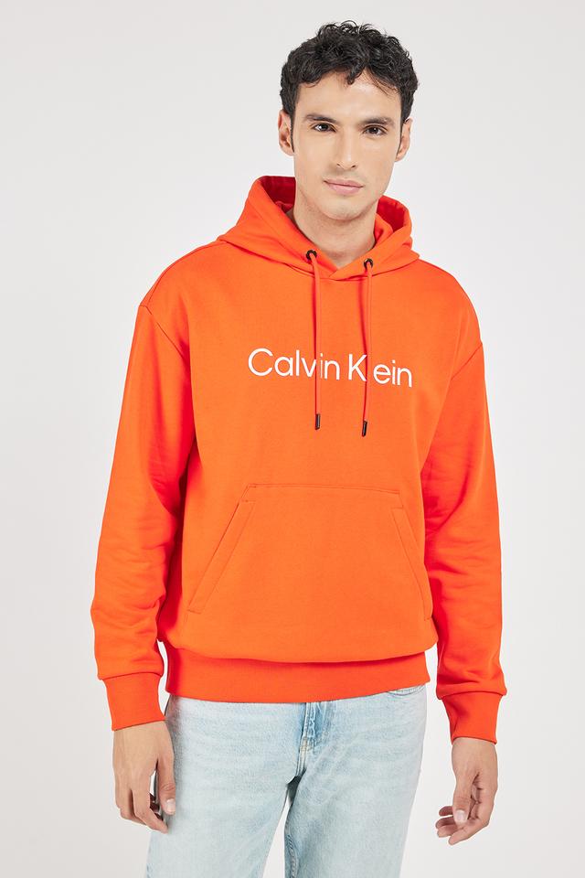 Calvin klein clearance sweatshirt orange