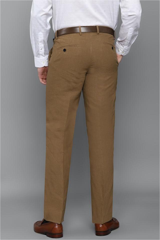 LOUIS PHILIPPE Regular Fit Men Brown Trousers - Buy LOUIS PHILIPPE Regular  Fit Men Brown Trousers Online at Best Prices in India | Flipkart.com