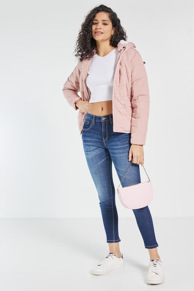 Peach jacket outlet outfit