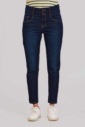 Skinny Fit Ankle Length Denim Womens Jeans