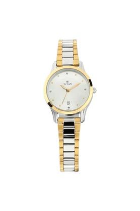 Titan gold deals silver watches