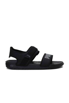 Puma black floater sandals new arrivals