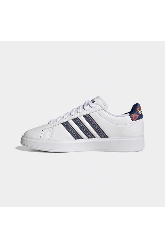 Adidas grand court womens lace-up sneakers sale