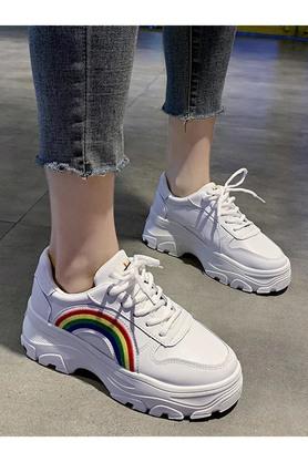 Rainbow hot sale platform sneaker