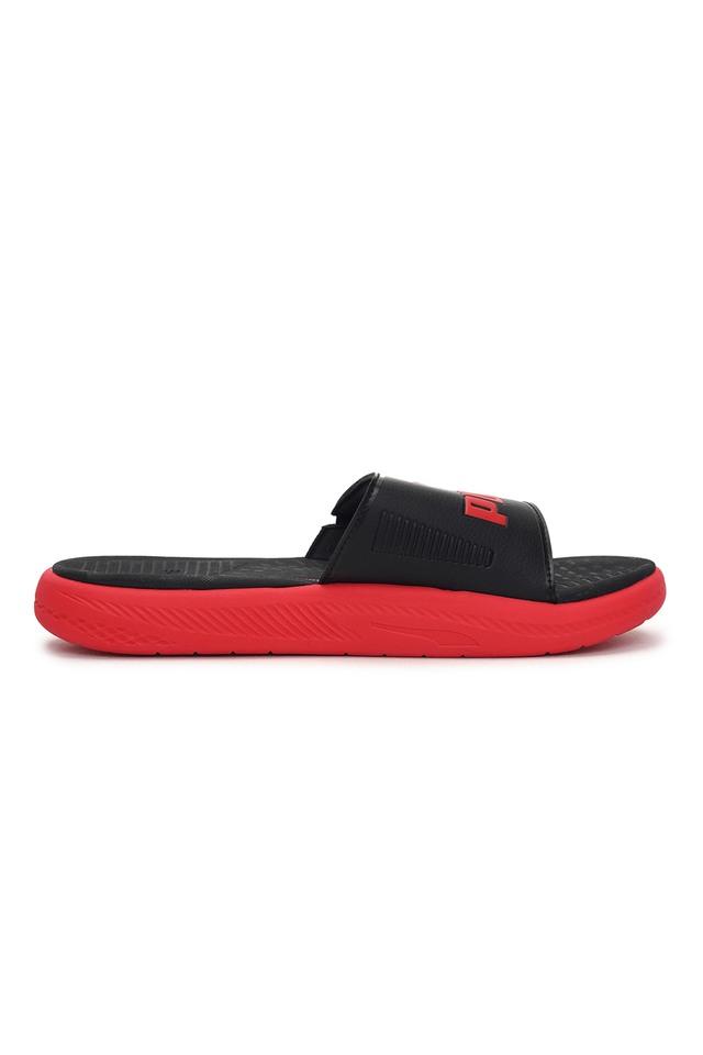 Buy PUMA Softride Synthetic Slipon Mens Slides Shoppers Stop