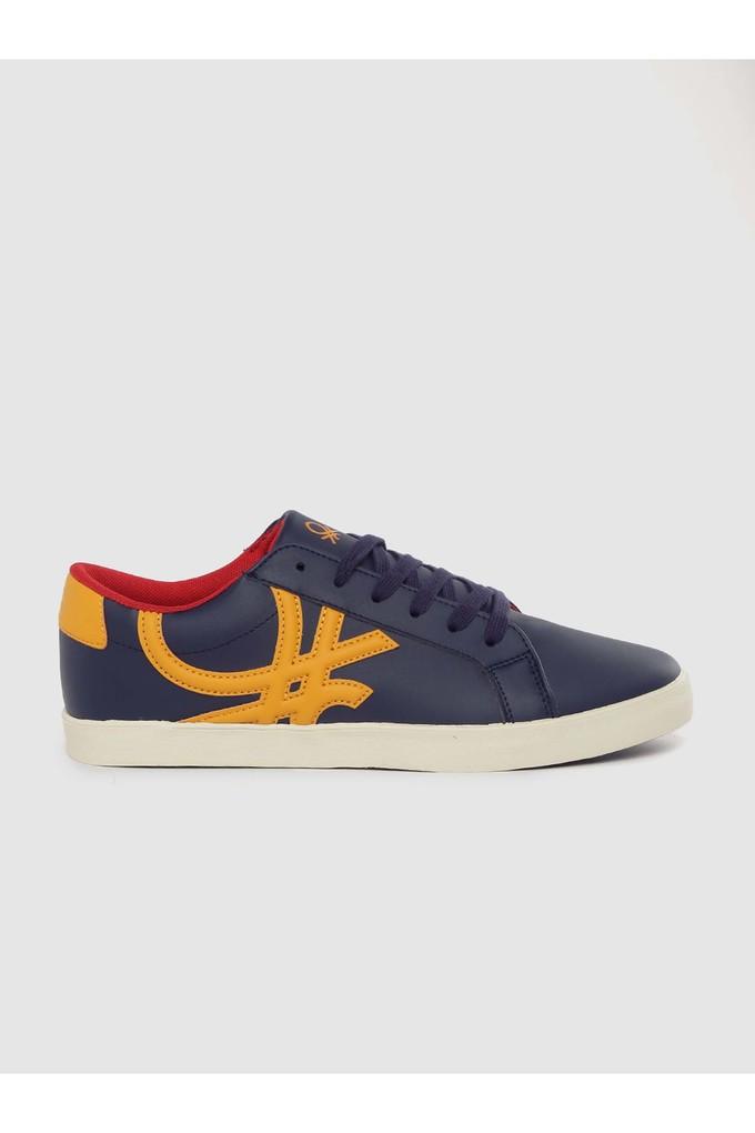 | OF Navy With COLORS Stop BENETTON PU Buy Sneakers UNITED Logo Shoppers Mens