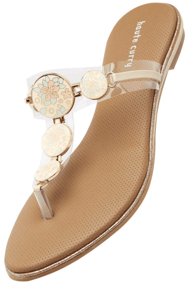 New fancy store flat chappal