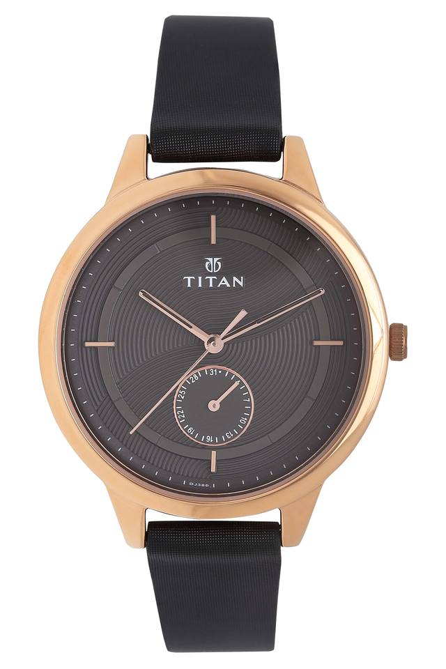 Titan ladies discount watches leather belt