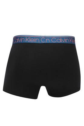 Calvin Klein Men's Microfibre Trunks 3-Pack - Black/Dark Grey