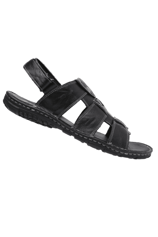 Mens velcro best sale closure slippers