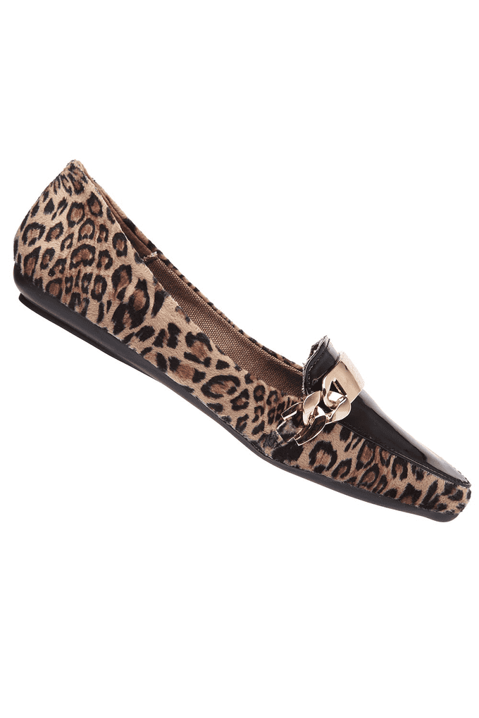 Animal print clearance ballerina shoes