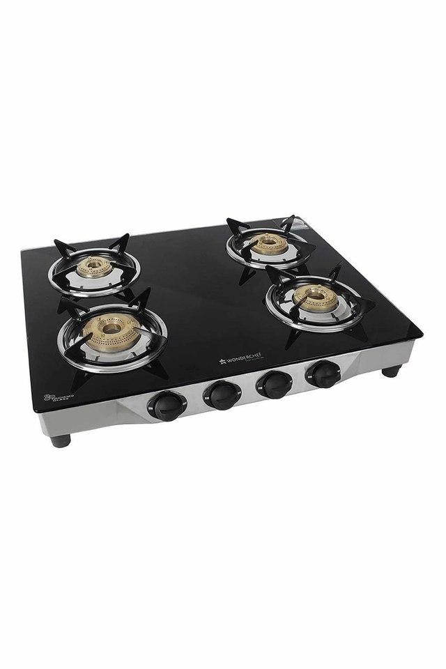 Buy WONDERCHEF Energy 4 Burner Glass Cooktop Shoppers Stop