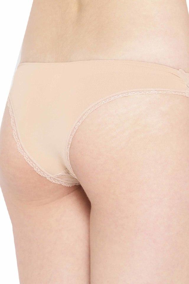 Buy EROTISSCH Butter Womens Nude Coloured Lace Bikini Briefs Shoppers