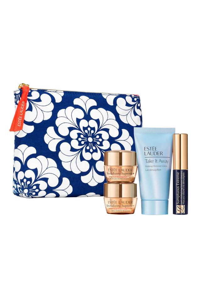 Amazon.com: Estée Lauder TRAVEL-SIZED Kit 6 Piece Makeup Gift Set with Bag  May 2020