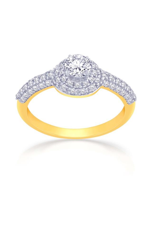 Buy Malabar Gold and Diamonds 950 Platinum & Diamond Ring for Women Online  At Best Price @ Tata CLiQ