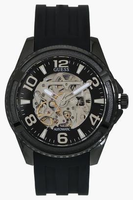 Buy GUESS Mens Analogue Black Dial Watch W1178G2 Shoppers Stop
