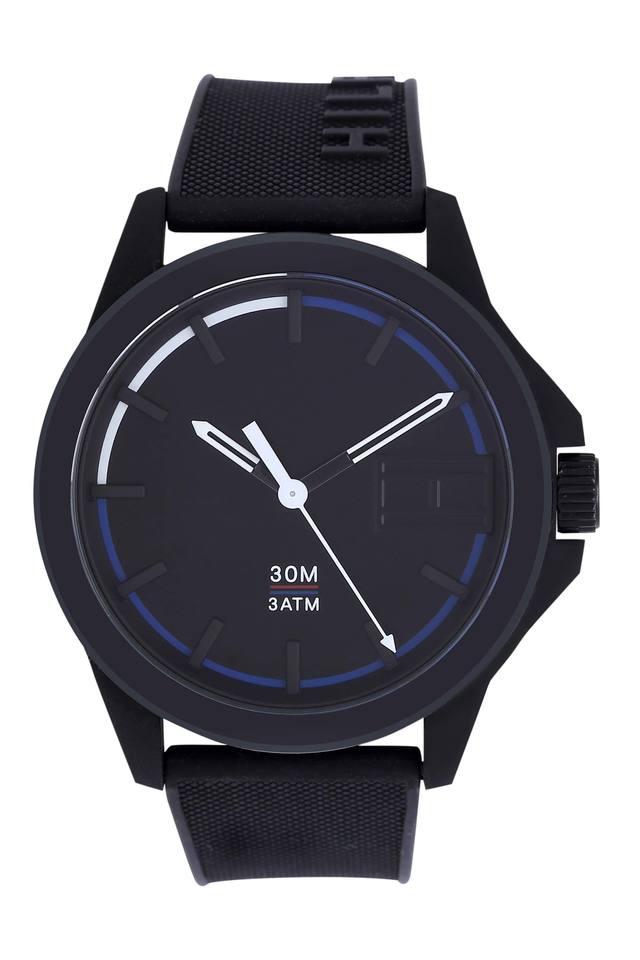 Tommy hilfiger black hot sale strap watches