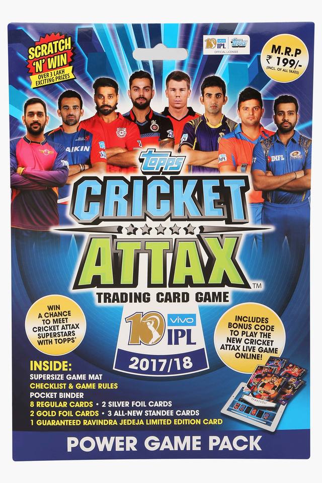Buy IPL CRICKET ATTAX Unisex IPL Attack Game Card Shoppers Stop