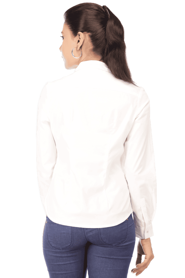 Essentials Womens Classic-Fit 3/4 Sleeve Poplin Shirt : :  Clothing, Shoes & Accessories