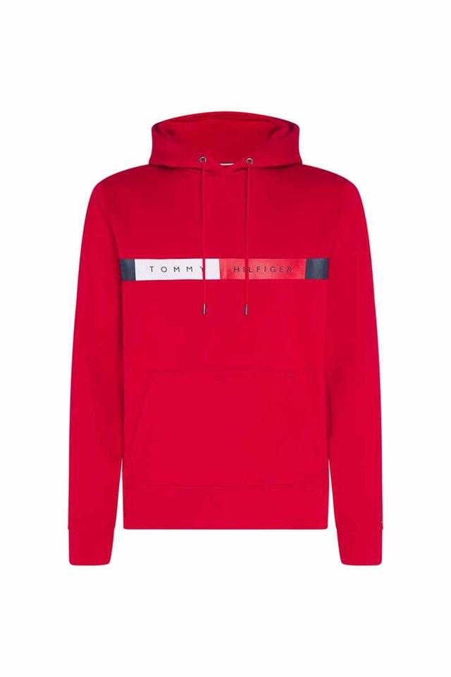 Buy TOMMY HILFIGER Red Mens Regular Fit Printed Sweatshirt