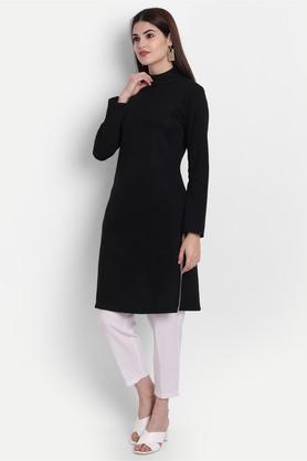 Turtle neck clearance kurti