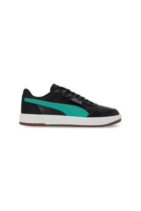 Buy PUMA Leather Lace Up Men s Casual Shoes Shoppers Stop