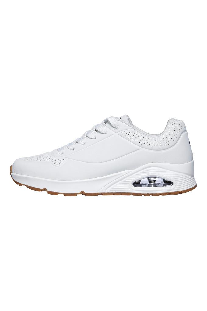 Buy SKECHERS White Uno Stand On Air Synthetic Regular Lace