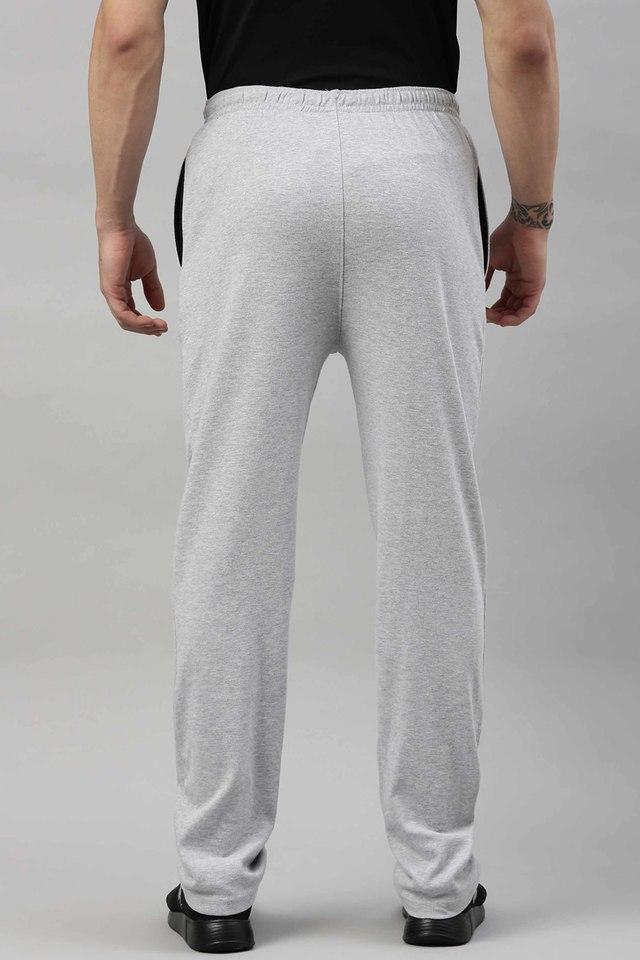 Next COTTON BLEND JOGGERS - Tracksuit bottoms - grey aspen/grey