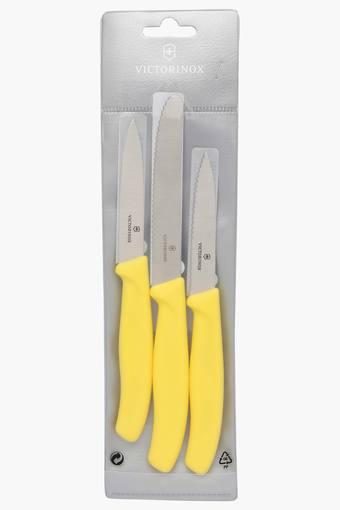 Buy Victorinox Kitchen Steel Knife Set Of 3 Shoppers Stop