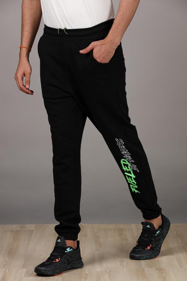 Cotton discount polyester joggers