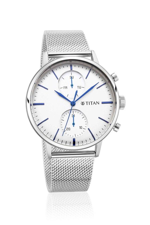 Amazon.com: Titan Raga Fashion White Dial Analog Silver Metal Strap Watch  for Women : Clothing, Shoes & Jewelry