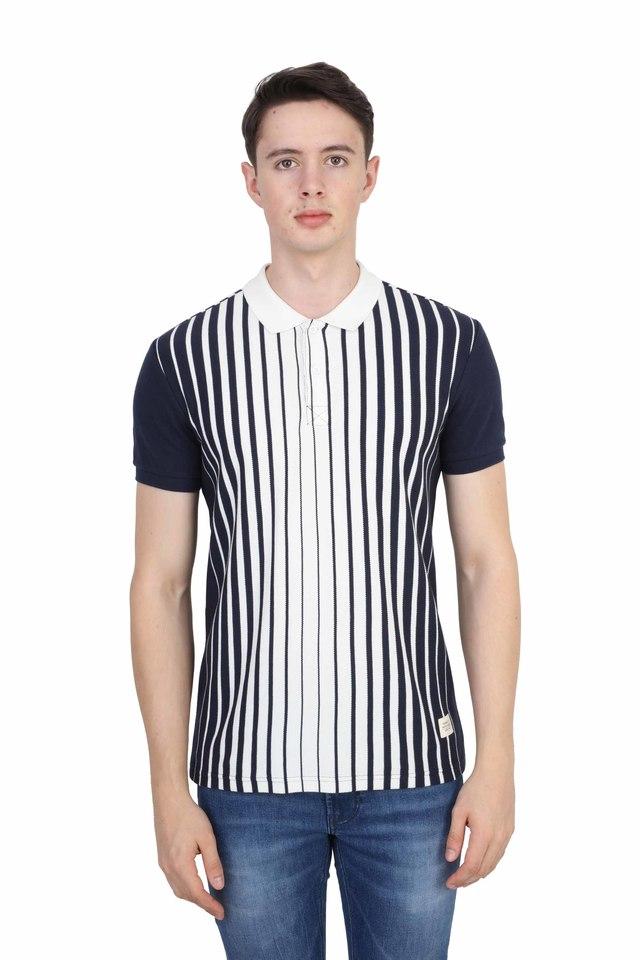 Vertical striped deals t shirt mens