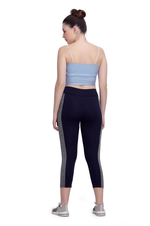 Buy MAYSIXTY Printed Cotton Slim Fit Womens Active Wear Track