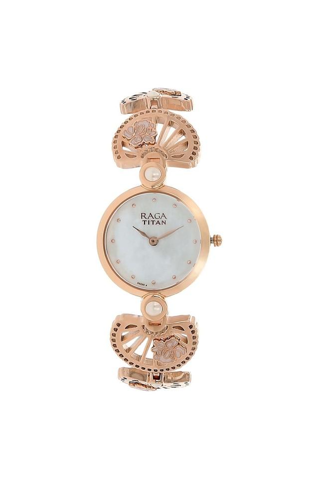Buy TITAN undefined Womens Analogue Stainless Steel Watch NK2567WM01 Shoppers Stop