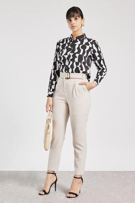 Evening wear store trousers and tops